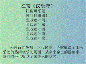 八年級語文下冊 第五單元 詩詞三首 采蓮曲課件 北師大版.ppt