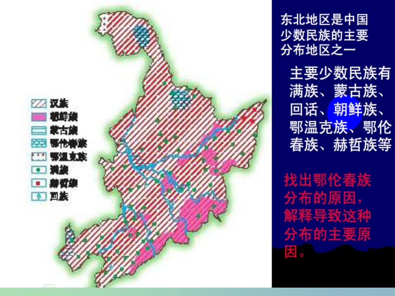 八年级地理下册《第六章 第二节 东北地区的人口与城市分布》课件 （新版）湘教版.ppt_第3页