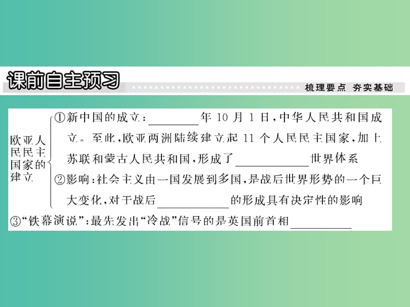 九年级历史下册 第13课“冷战”局面的形成课件 川教版.ppt_第2页