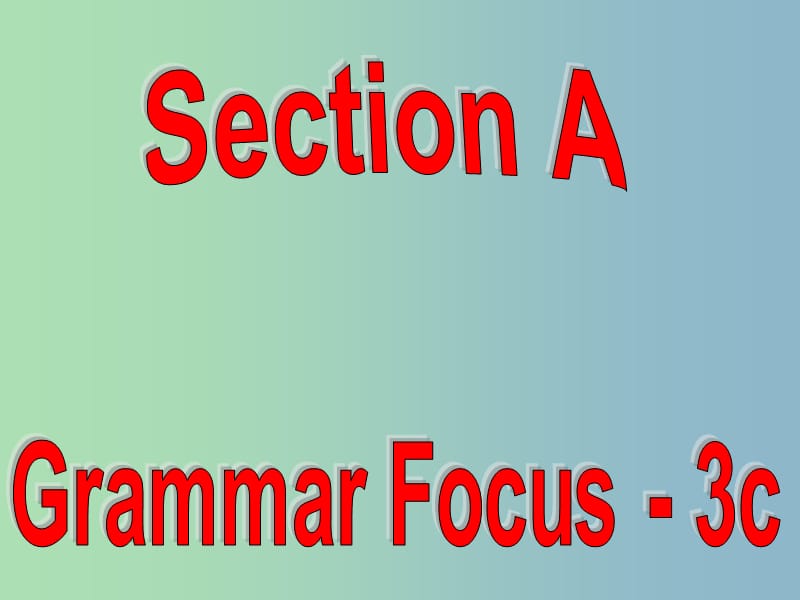 七年级英语下册 Unit 12 What did you do last weekend Section A课件2 （新版）人教新目标版.ppt_第3页