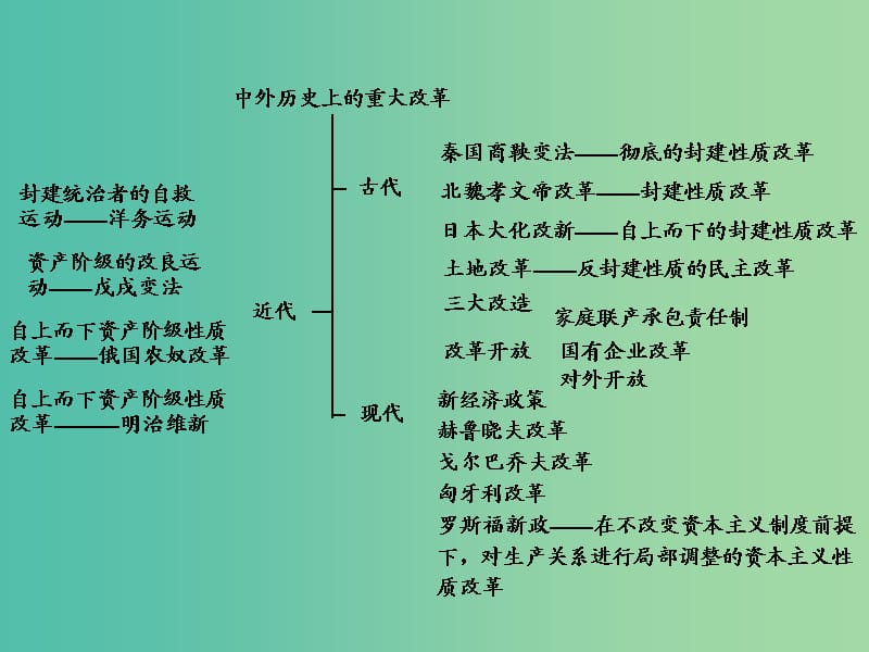 中考历史 第二部分 热点专题攻略 专题三 中外历史上的重大改革课件.ppt_第2页