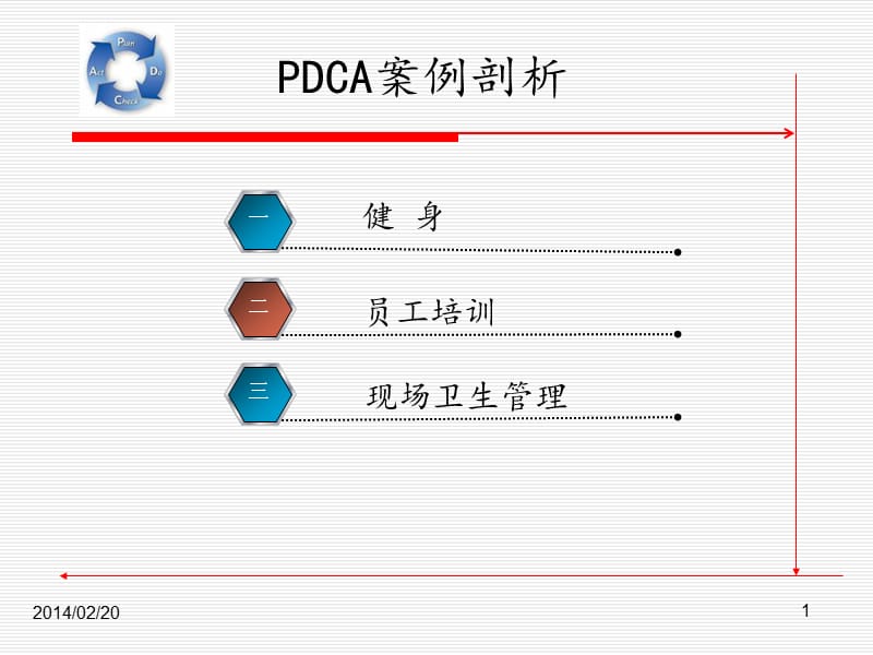《PDCA简单案例》PPT课件.ppt_第1页