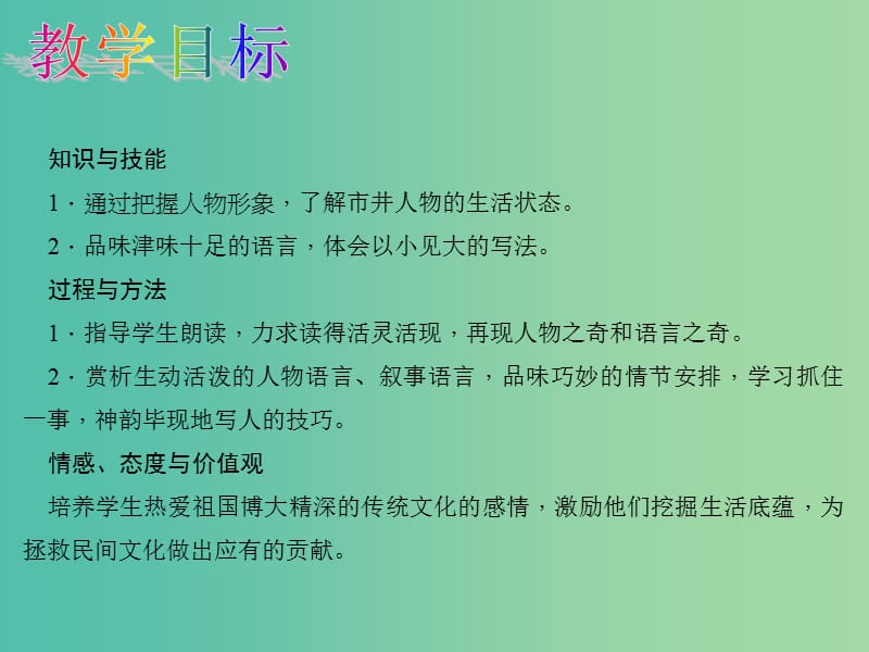 八年级语文下册第四单元20俗世奇人教学课件新版新人教版.ppt_第2页