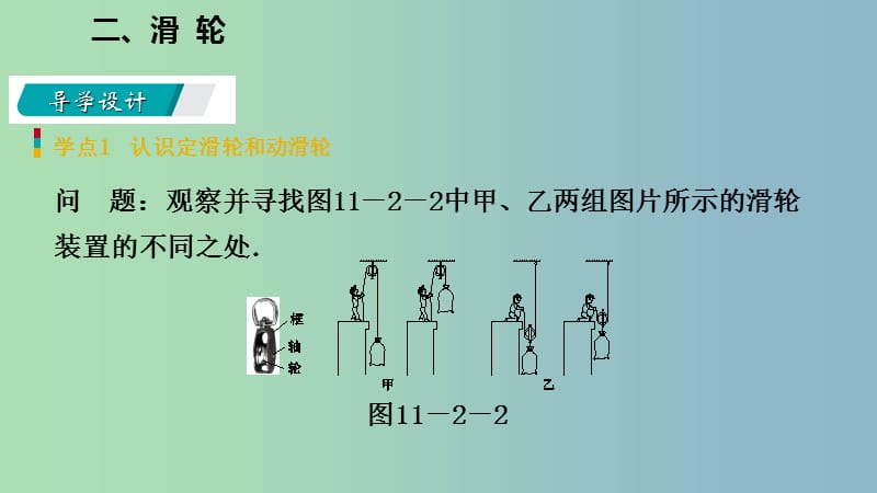 九年级物理上册11.2滑轮课件新版苏科版.ppt_第3页