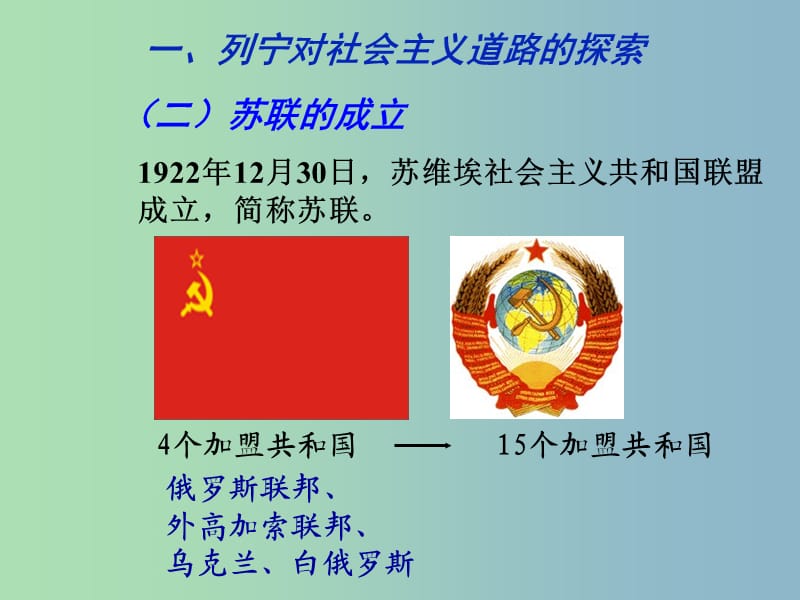 九年级历史下册第一单元苏联社会主义道路的探索2对社会主义道路的探索课件2新人教版.ppt_第3页