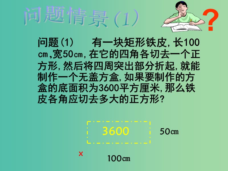 九年级数学上册 22.1 一元二次方程（第1课时）课件 新人教版.ppt_第3页