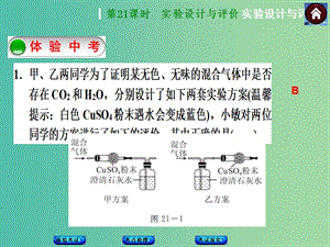 中考化學(xué)第一輪復(fù)習(xí) 第21課時(shí) 實(shí)驗(yàn)設(shè)計(jì)與評(píng)價(jià)課件 新人教版.ppt