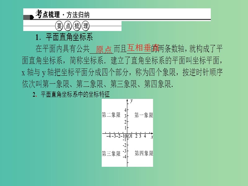 中考数学 第10讲 平面直角坐标系与函数课件.ppt_第1页