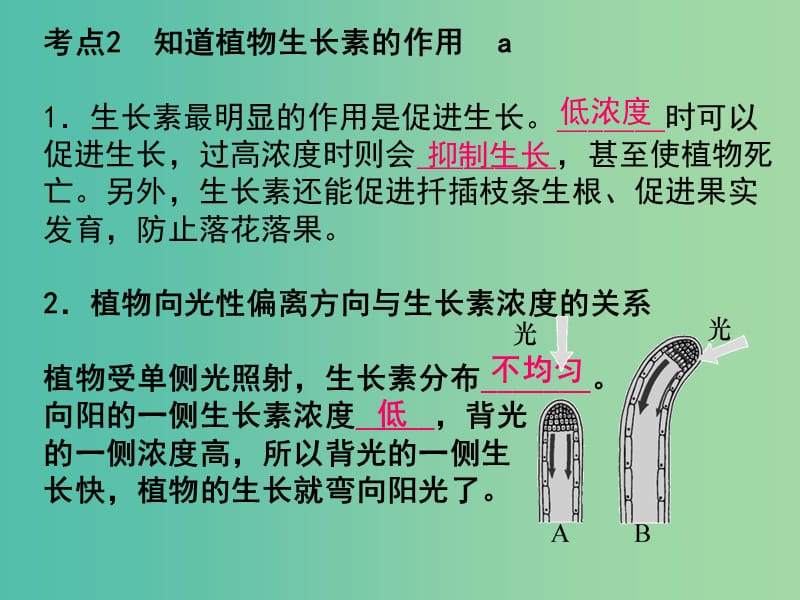 中考科学总复习 第8课时 生命活动的调节课件.ppt_第3页