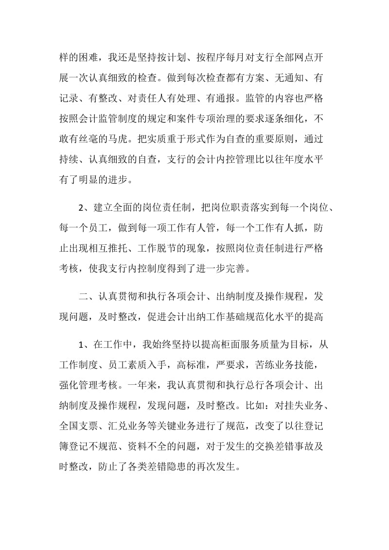 20XX会计师个人述职报告.doc_第2页