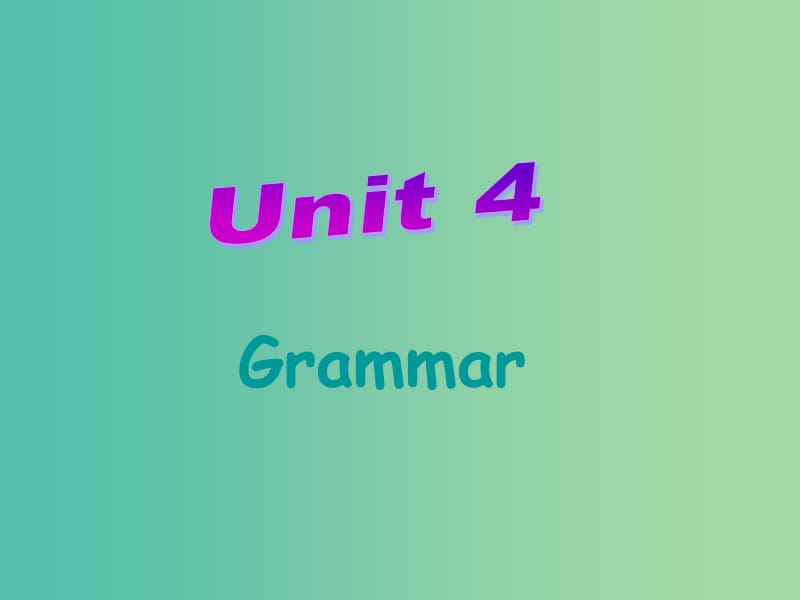 八年级英语上册 Unit 4 Do it yourself Grammar课件3 （新版）牛津版.ppt_第1页