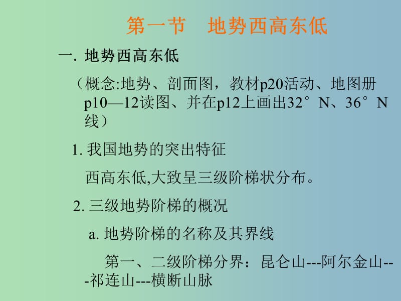 八年级地理上册《第二章 第一节 地形和地势》课件 新人教版.ppt_第2页