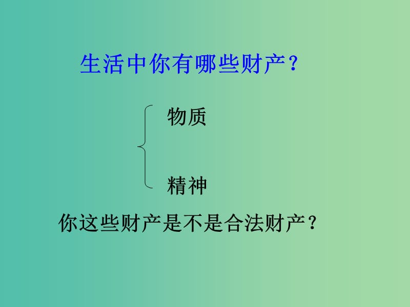 八年级政治下册 7.2 维护财产权课件 粤教版.ppt_第1页