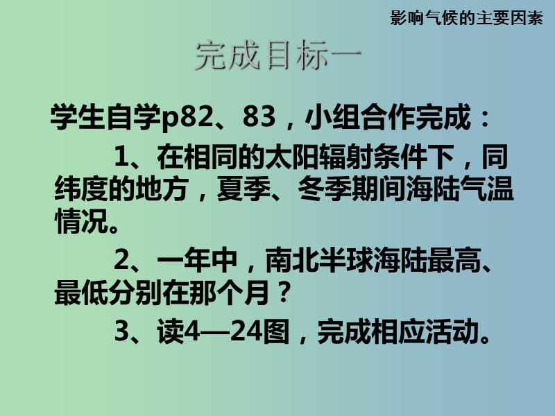 七年级地理上册 4.3 影响气候的主要因素（第2课时）课件 湘教版.ppt_第2页