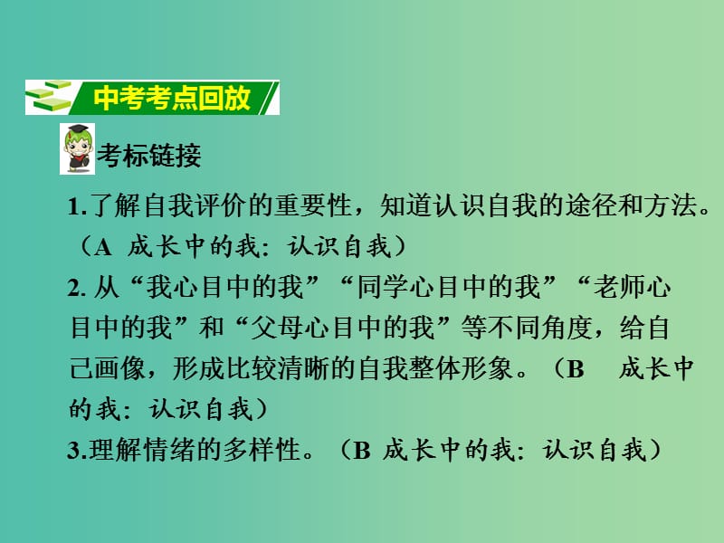 中考政治 七上 第一篇 考点研究 第二单元课件 粤教版.ppt_第2页