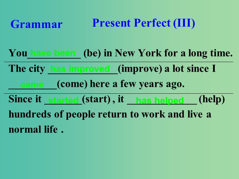 九年级英语上册 Unit 1 Topic 3 The world has changed for the better Section D课件 （新版）仁爱版.ppt_第3页