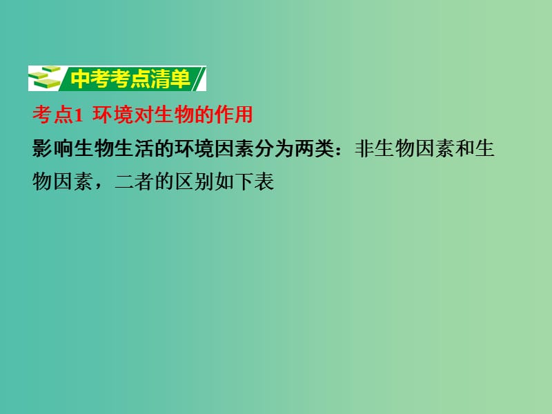 中考生物 第一部分 教材知识梳理 第六单元 第1-2章 复习课件 济南版.ppt_第3页