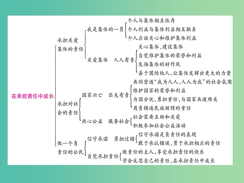 九年级 第一单元 承担责任 服务社会复习课件 新人教版.ppt_第3页