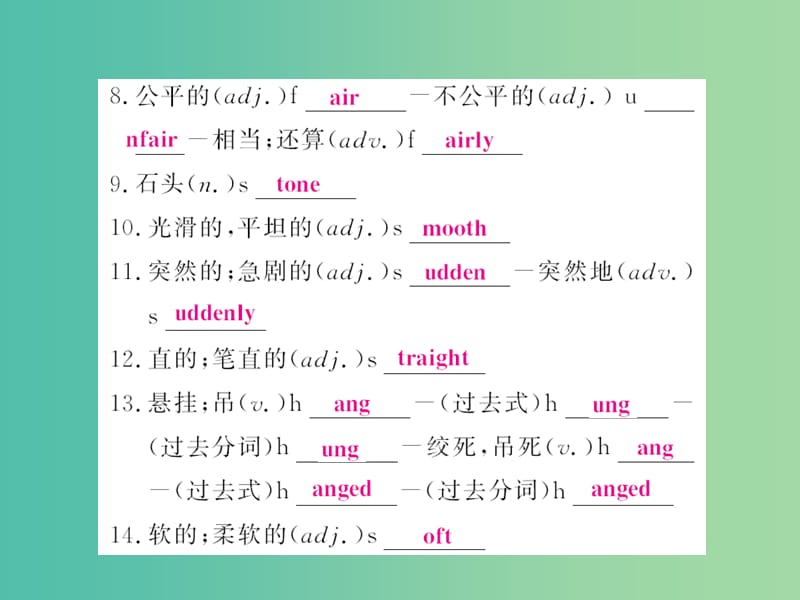 九年级英语下册 Module 4 Rules and suggestions基础梳理课件 （新版）外研版.ppt_第2页