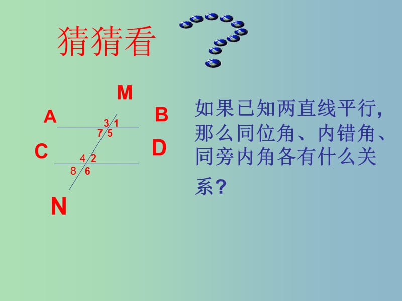 七年级数学下册 7.2 探索平行线的性质课件 苏科版.ppt_第3页