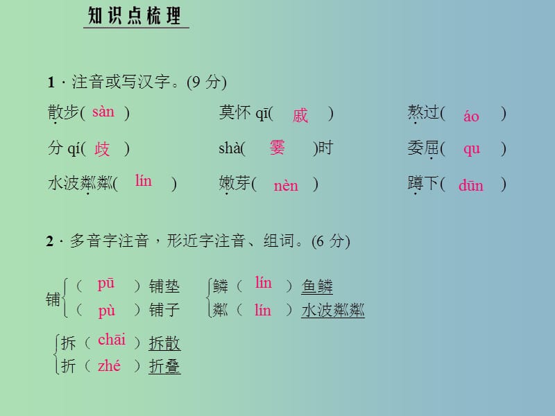 七年级语文上册 第一单元 1 散步课件 （新版）新人教版.ppt_第2页