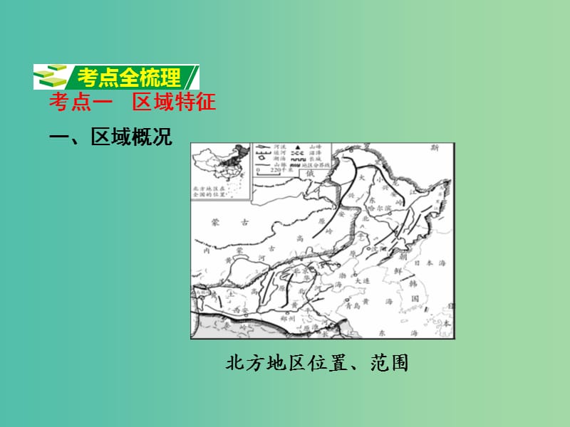 中考地理 第一部分 教材知识梳理 八下 第六章 北方地区（第1课时）复习课件 （新版）商务星球版.ppt_第3页