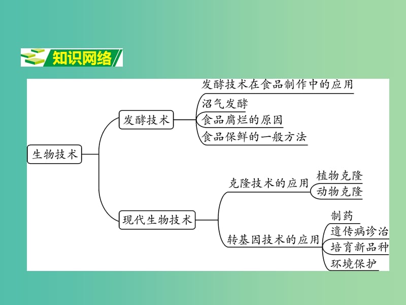 中考生物 第二部分 重点专题突破 专题九 生物技术复习课件 济南版.ppt_第2页