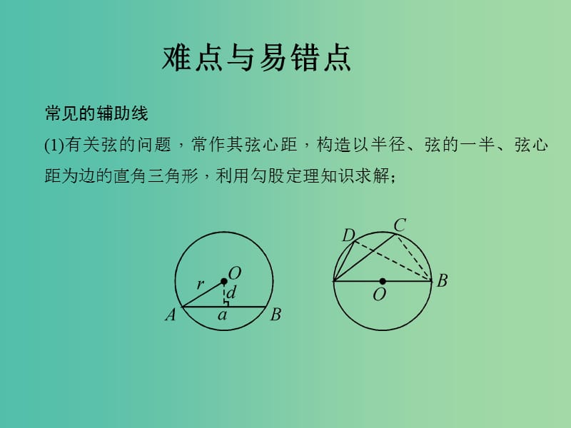 中考数学一轮复习 第五章 图形的性质（二）第23讲 圆的基本性质课件.ppt_第3页