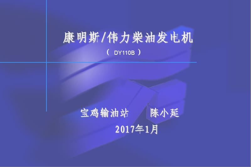 康明斯伟力柴油发电机.ppt_第1页