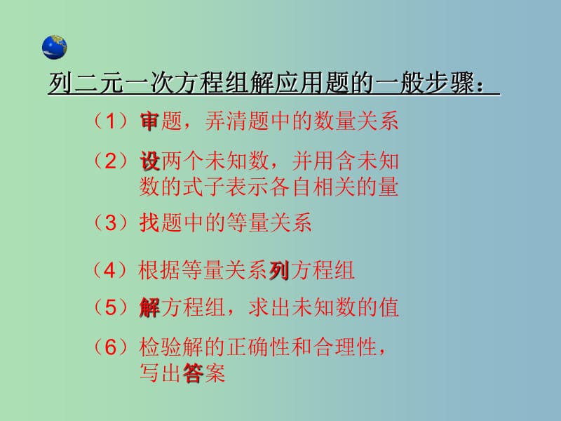 七年级数学下册《8.3 实际问题与二元一次方程组》课件2 新人教版.ppt_第2页