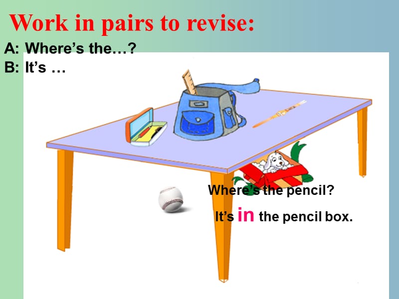 七年级英语上册 Unit 4 Where is my schoolbag Section B（1a-1e）课件 （新版）人教新目标版.ppt_第2页