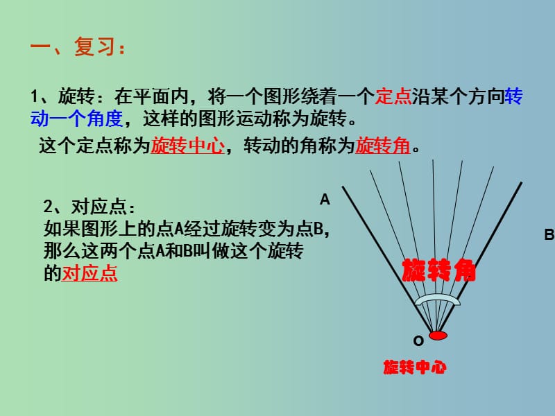 九年级数学上册 23.1 图形的旋转课件 新人教版.ppt_第2页