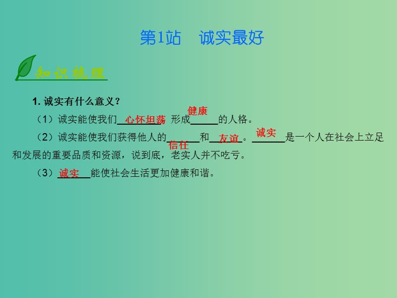 八年级政治上册 2.3.2 诚实最好课件 北师大版.ppt_第3页