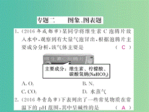 中考化學(xué)第二輪復(fù)習(xí) 專(zhuān)題訓(xùn)練 提升能力 專(zhuān)題二 圖像、圖表題練習(xí)課件 新人教版.ppt