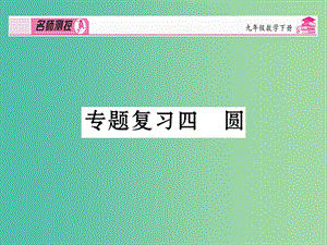 九年級(jí)數(shù)學(xué)下冊(cè) 專題復(fù)習(xí)四 圓課件 （新版）新人教版.ppt