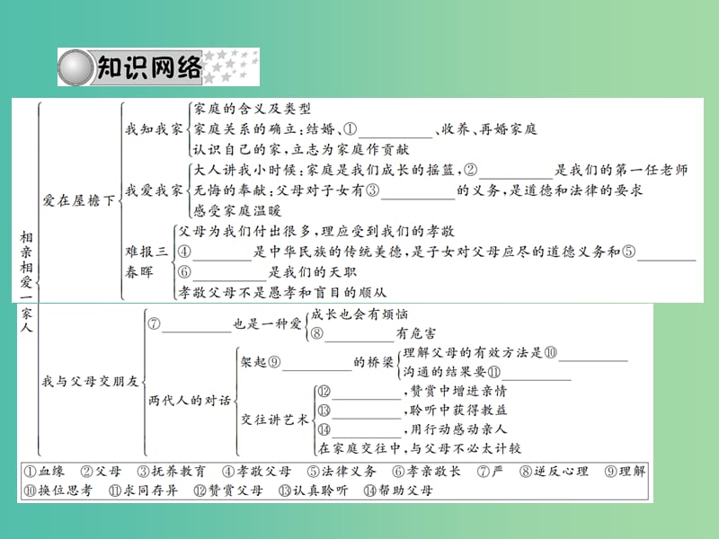 中考政治 备考集训 第一篇 系统复习 第九讲 相亲相爱一家人课件 新人教版.ppt_第3页