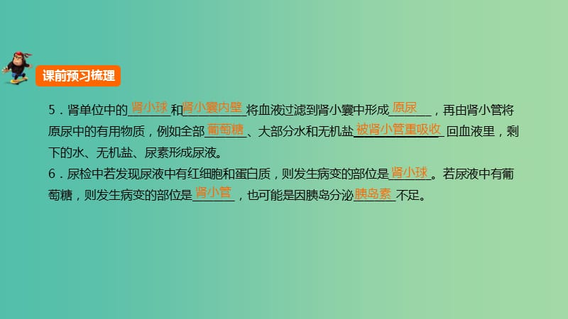 中考生物 第四单元 第十五章 人体内废物的排出复习课件 新人教版.ppt_第3页