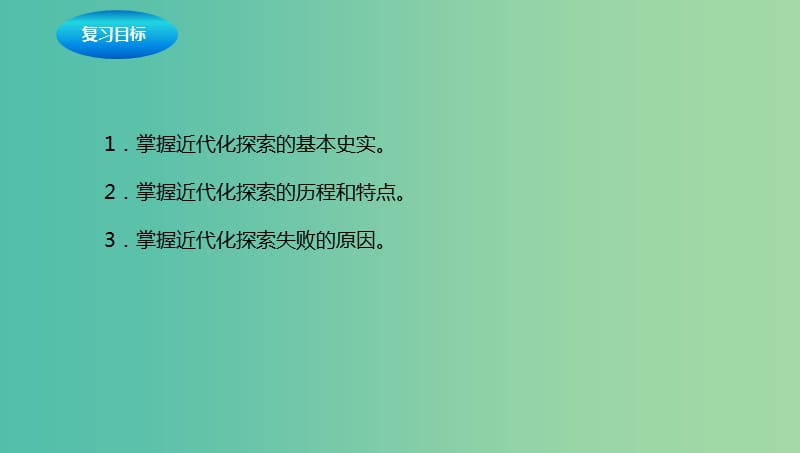 中考历史一轮专题复习 近代化的探索课件.ppt_第2页