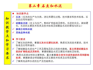 道路建筑材料第二章石灰和水泥.ppt