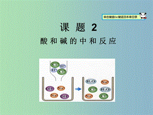 九年級化學(xué)下冊 第十單元 課題2 酸和堿的中和反應(yīng)課件 （新版）新人教版.ppt