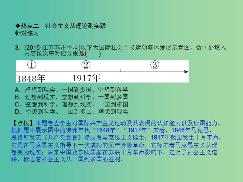 九年级历史下册 第一单元 苏联社会主义道路的探索小结课件 岳麓版.ppt_第3页