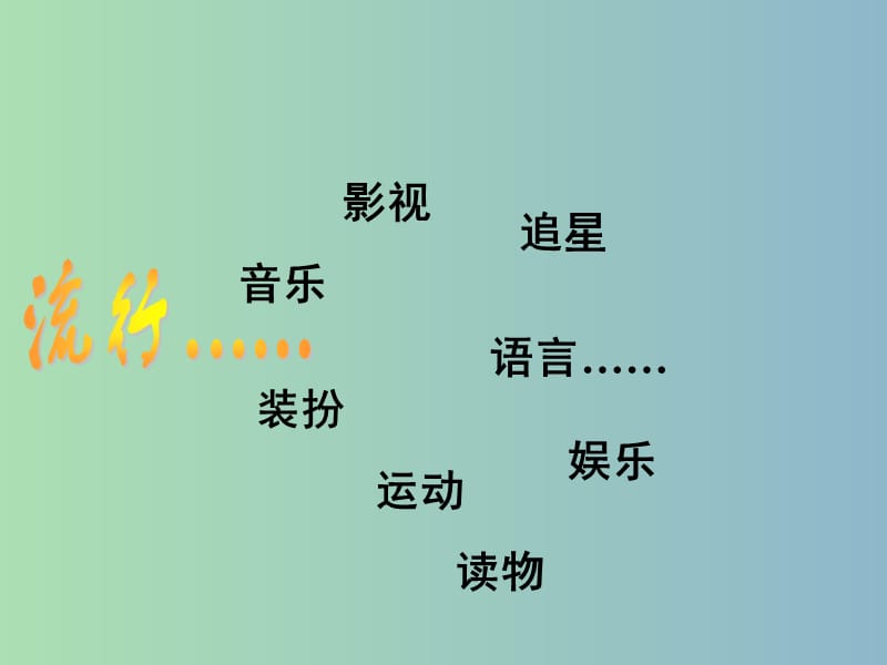 七年级历史与社会下册 实话实说话“流行”课件 人教版.ppt_第3页