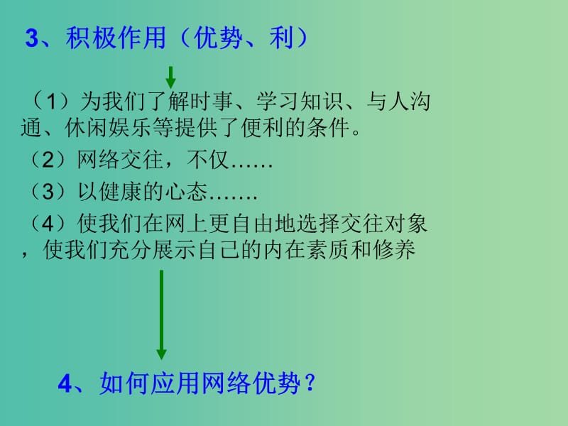 八年级政治上册 6.1 网络上的人际交往课件 新人教版.ppt_第3页