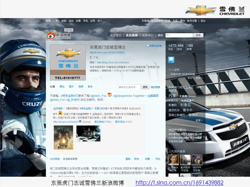 虎门志诚雪佛兰微博推广心得.ppt_第2页