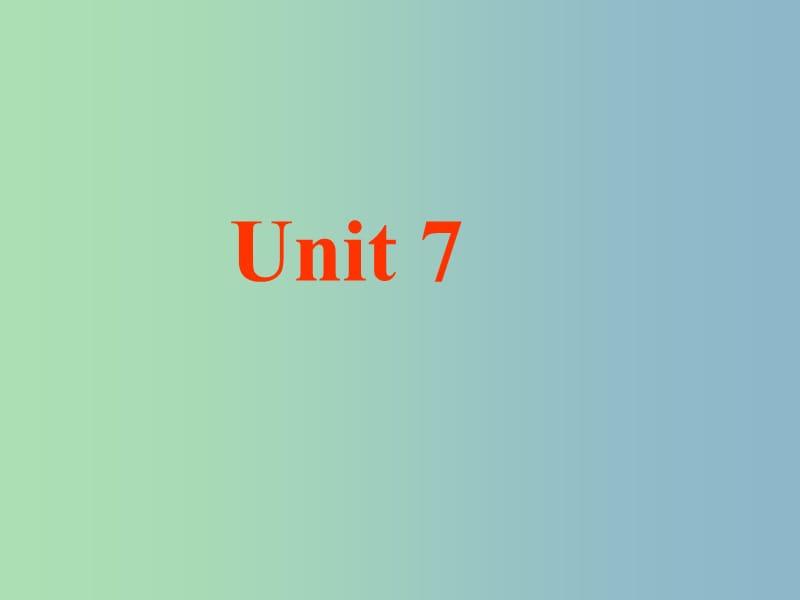 七年级英语上册 Unit 7 How much are these socks Section A课件2 （新版）人教新目标版.ppt_第1页