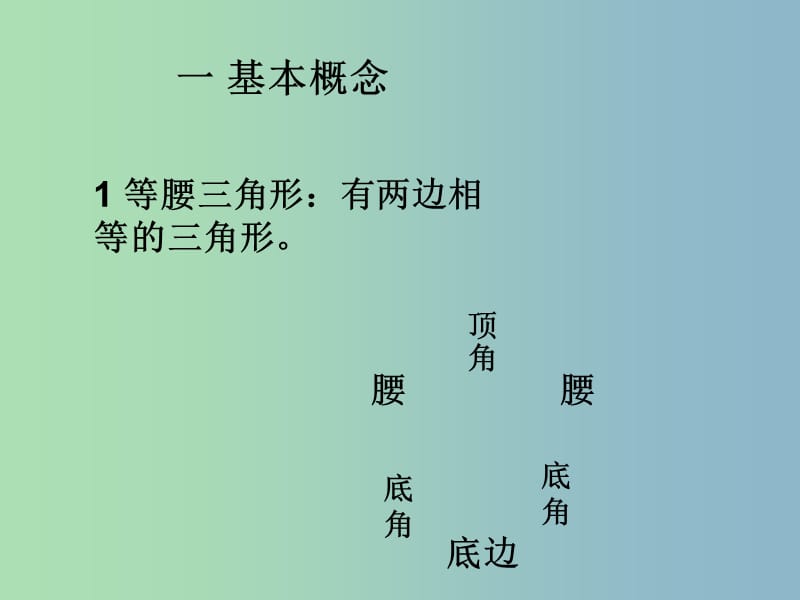 八年级数学上册 12.3 等腰三角形课件 新人教版.ppt_第3页