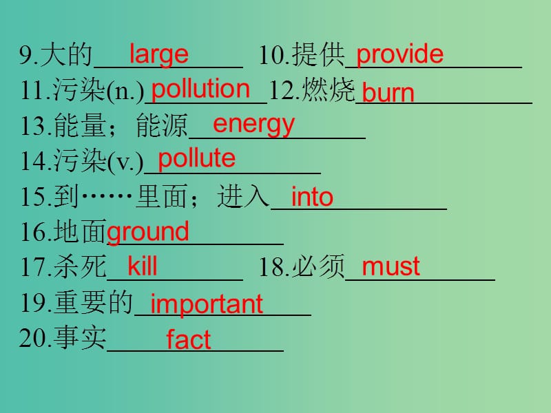 中考英语 重点难点梳理 七上 Unit 3-4课件.ppt_第3页