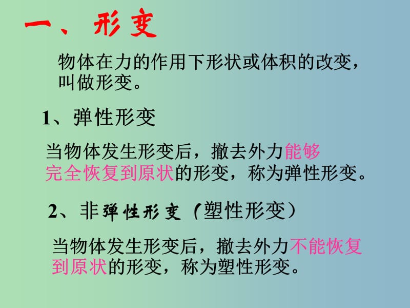 八年级物理全册 6.3 弹力与弹簧测力计课件 （新版）沪科版.ppt_第3页