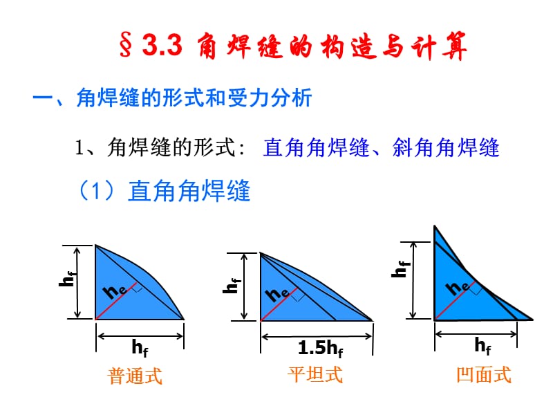 角焊缝的形式和计算.ppt_第1页