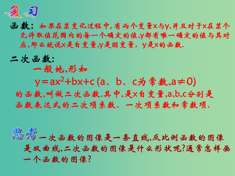 九年级数学上册 21.2 二次函数yax2的图象和性质课件 沪科版.ppt_第2页